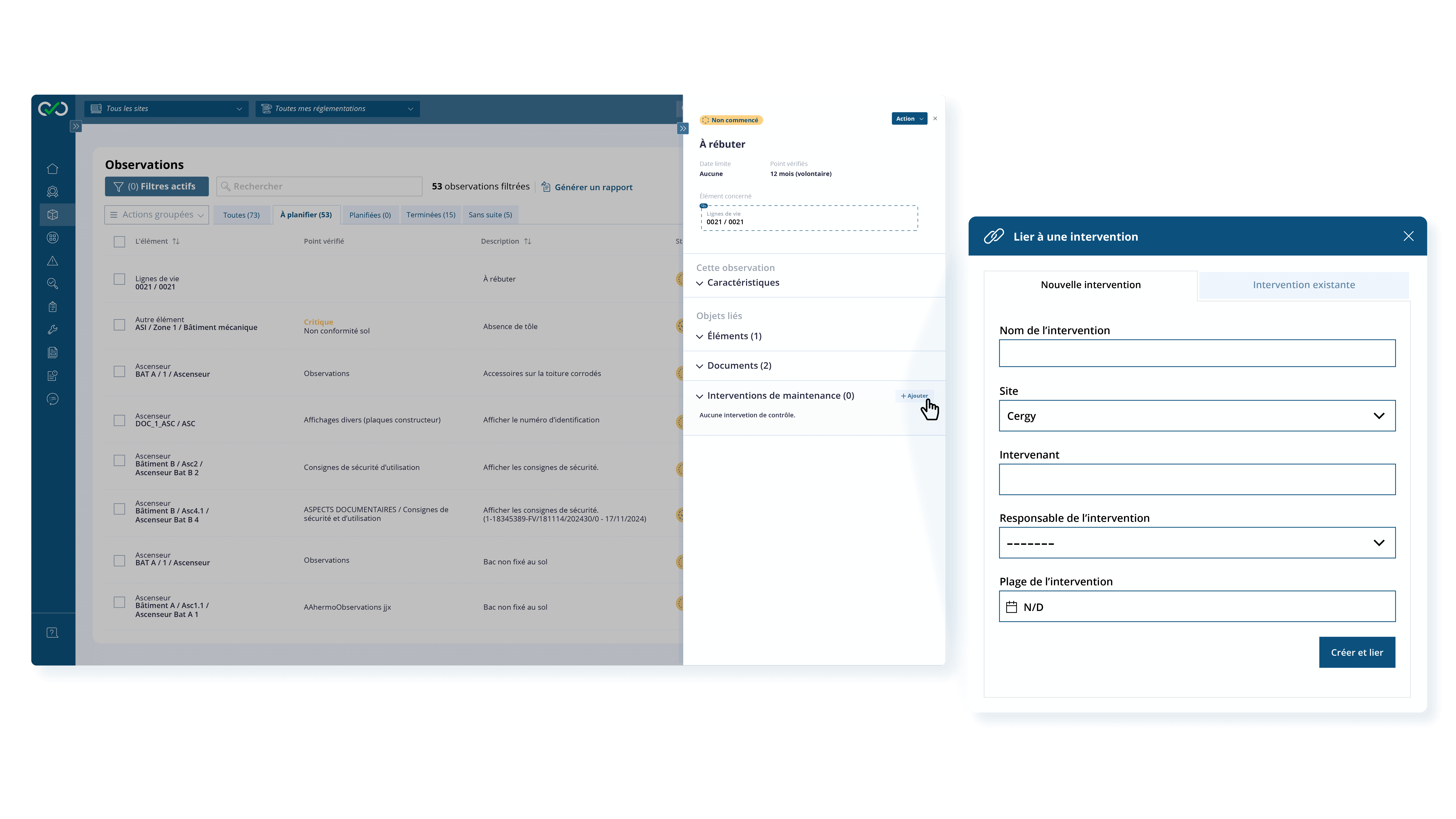 Échéances Dashboard